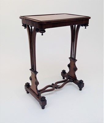 Lot 3154 - A Victorian rosewood occasional table, height...