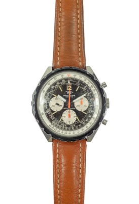 Lot 182 - A Breitling Navitimer chronograph gentleman's stainless steel wristwatch.