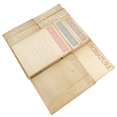 Lot 512 - Signature Magazine (New Series)  No. 1-9  July, 1946