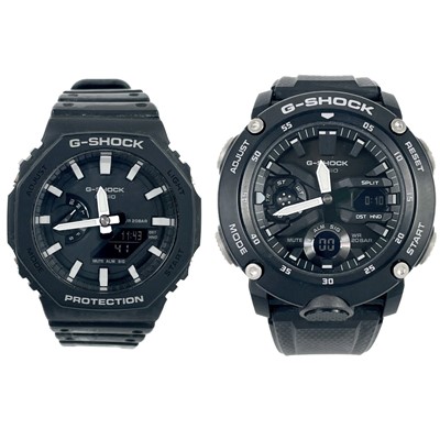 Lot 117 - Two G-Shock Casio gentleman's quartz wristwatches, models 5611 & 5590