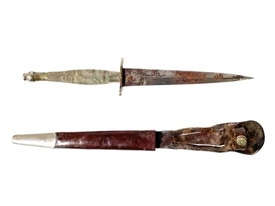 Lot 114 - A Fairbairn Sykes first pattern fighting knife.