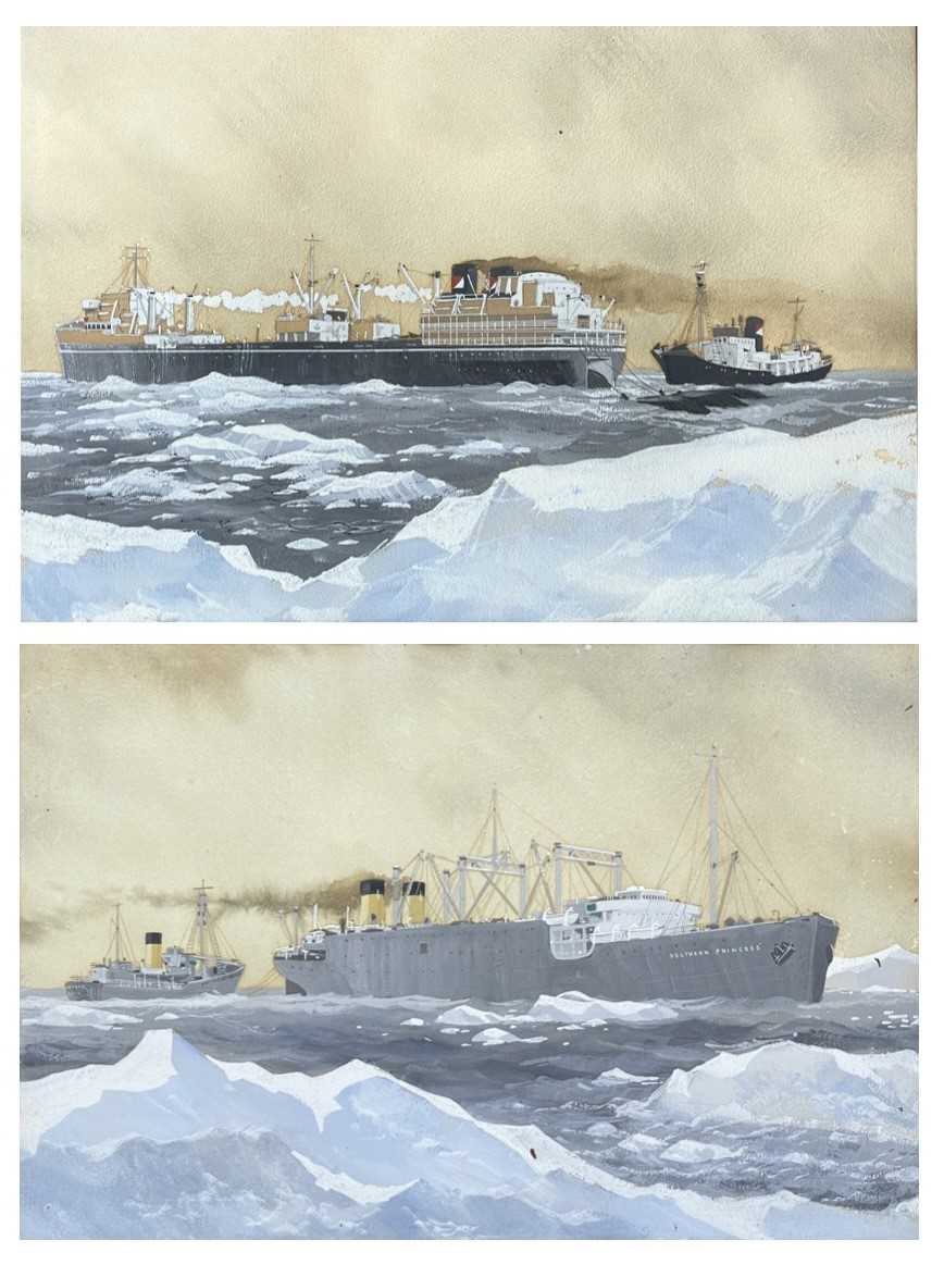 Lot 26 - British Whaling Ships