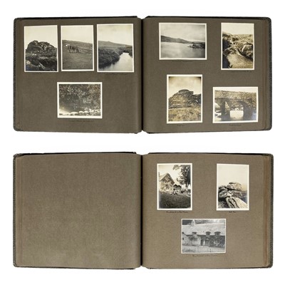 Lot 260 - Two albums of photographs, Dartmoor and South Devon.