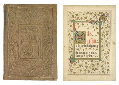 Lot 393 - JONES, Owen (illuminations), GRAY, Thomas.