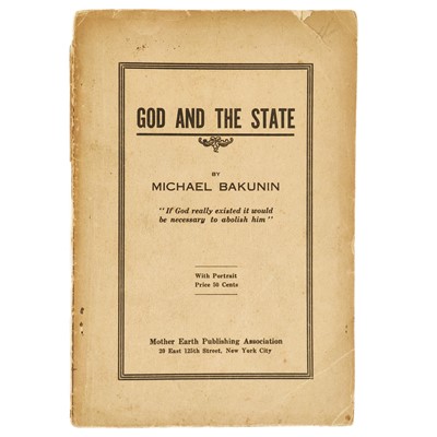 Lot 322 - BAKUNIN, Michael (Mikhail Bakunin).