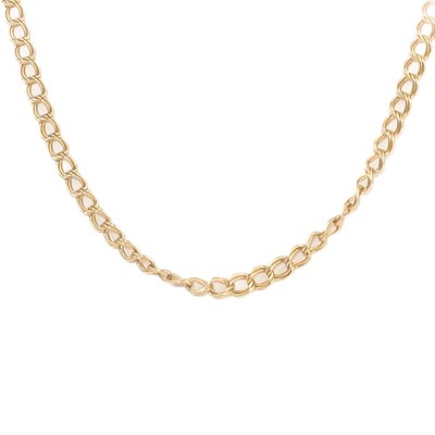 Lot 281 - Two 9ct necklaces.