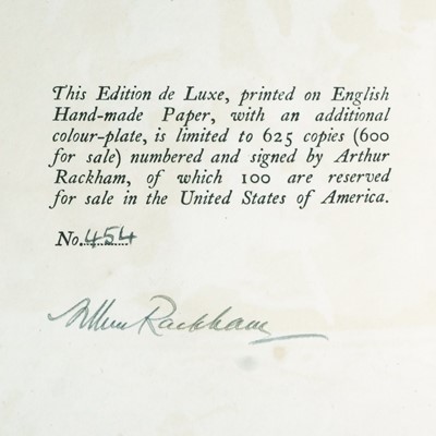 Lot 28 - (Signed) RACKHAM, Arthur (illustrations) and EVANS, C. S.