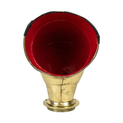 Lot 115 - An early 20th century brass yacht's air vent.