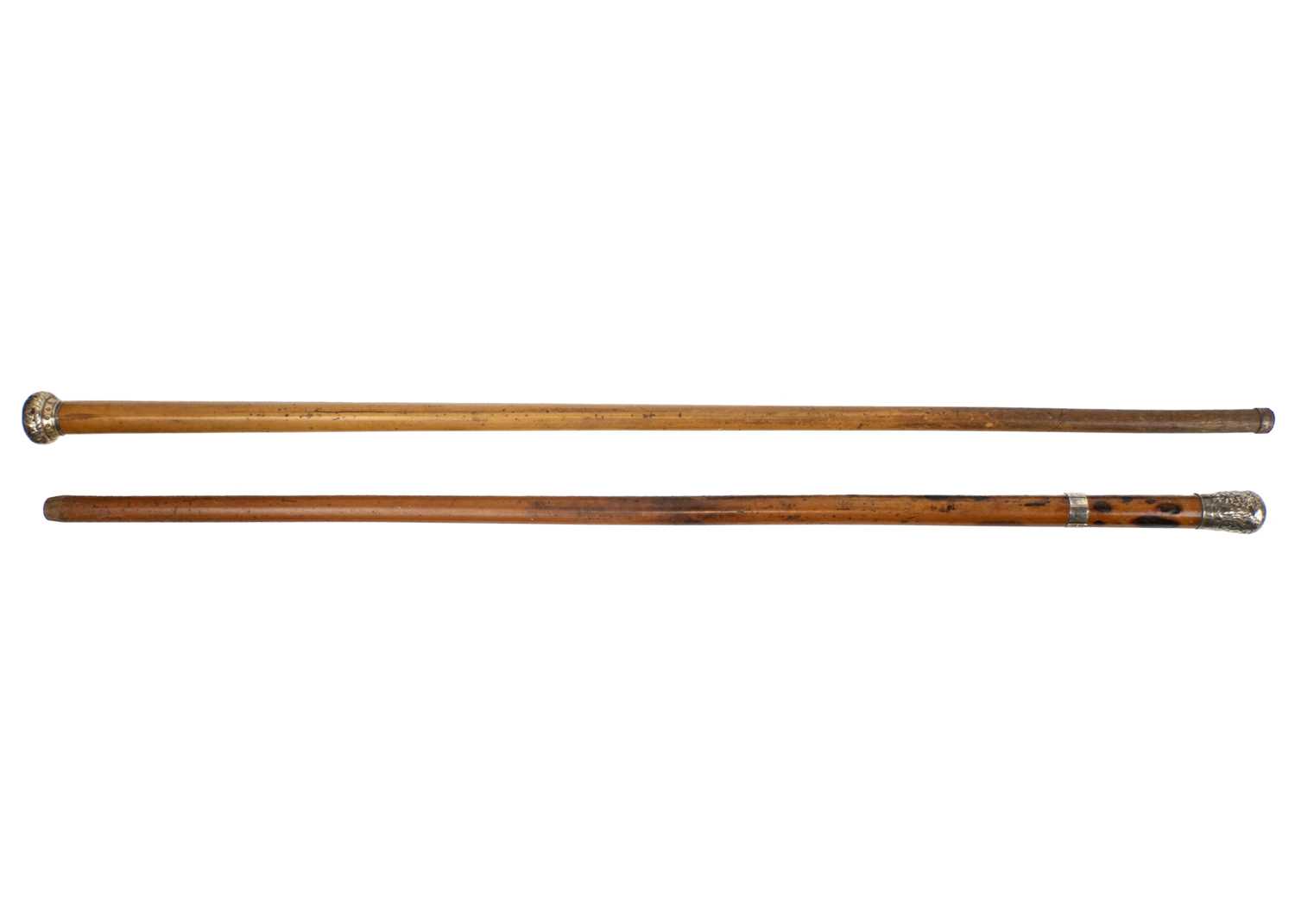 Lot 284 - A Victorian Malacca cane.