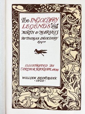Lot 512 - RACKHAM, Arthur (illustrations).