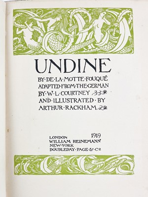 Lot 512 - RACKHAM, Arthur (illustrations).