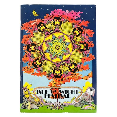 Lot 94 - An Original 1970 Isle Of Wight Festival Programme.