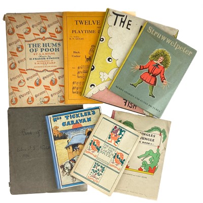Lot 195 - Eight illustrated works.