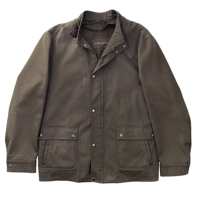 Lot 392 - A Louis Vuitton men's waxed jacket.