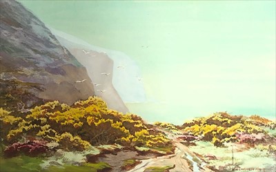Lot 345 - Baragwanath KING (1864-1939) Coastal Landscape...