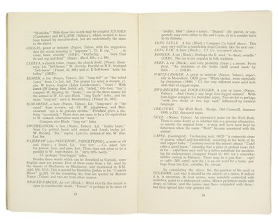 Lot 20 - Folklore of Cornwall