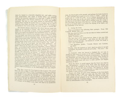 Lot 20 - Folklore of Cornwall