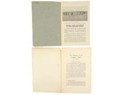 Lot 20 - Folklore of Cornwall
