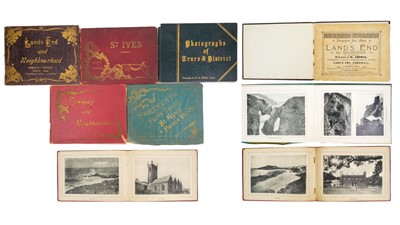 Lot 1 - Five early 20th century photographic view albums.