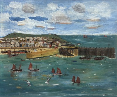 Lot 240 - E DANIEL View to St. Ives with the short-lived...