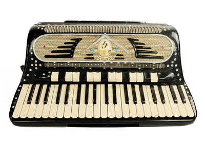 Lot 178 - A Galanti 'Super Dominator' piano accordion, circa 1960.