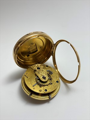 Lot 2517 - A fine and large George III 18ct Gold Keywind...