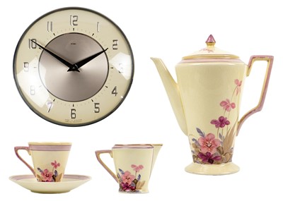 Lot 4 - An Adderley Ware Art Deco coffee set.