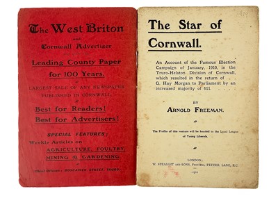 Lot 16 - (Helston and Truro) FREEMAN, Arnold.