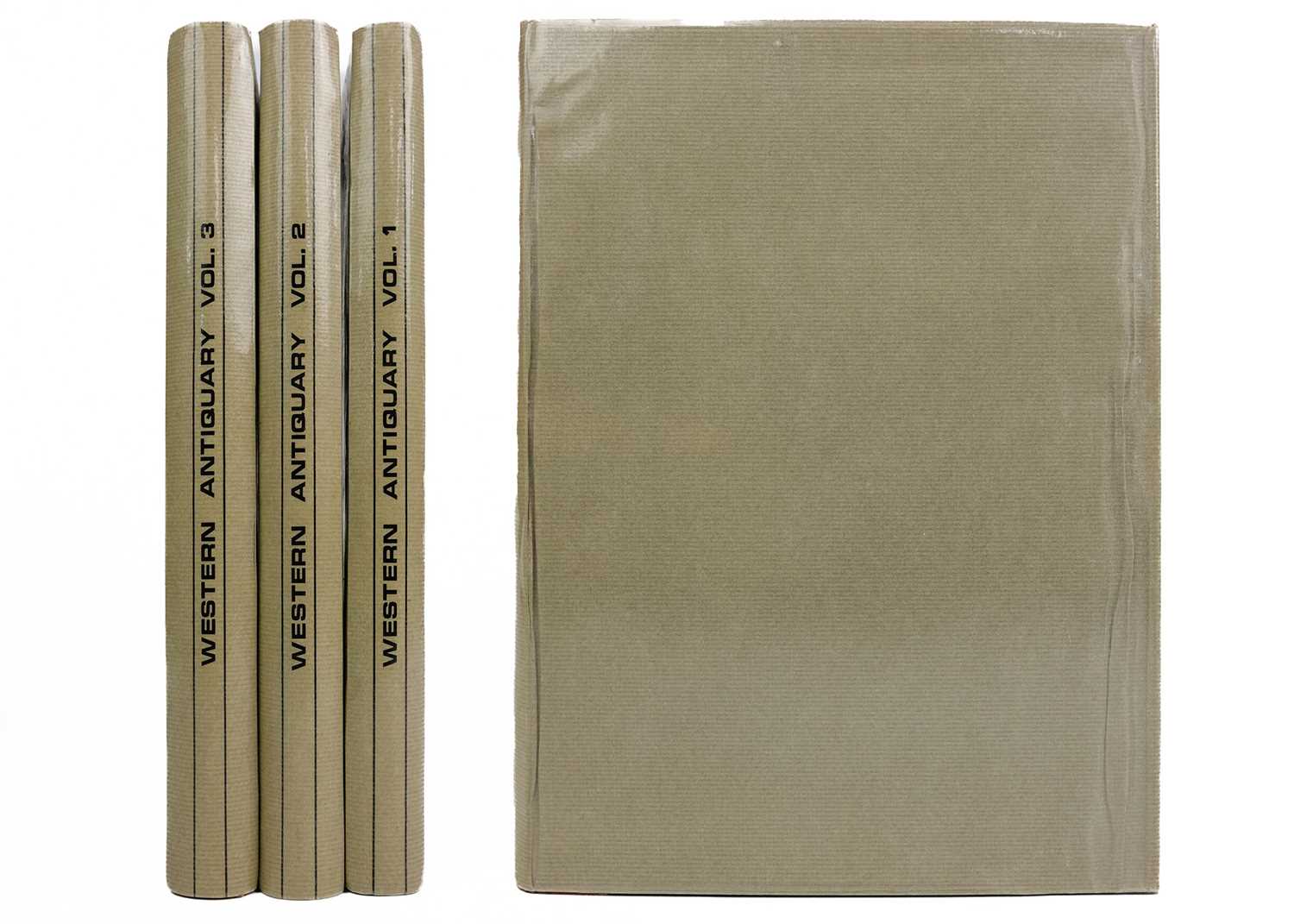 Lot 17 - 'The Western Antiquary; Or, Devon and Cornwall Note-Book,'