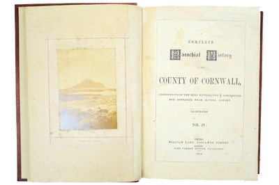 Lot 18 - LAKE, William (publisher)