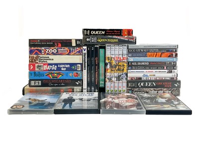 Lot 124 - Concert films and documentaries