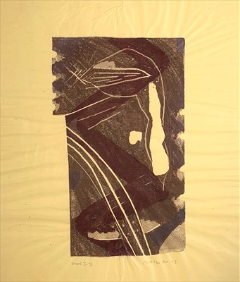 Lot 170 - Matthew HILTON (b.1948) State II linocut...