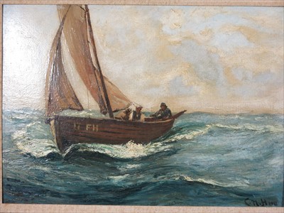Lot 504 - Charles Napier HEMY (1841-1917) The Run Home...