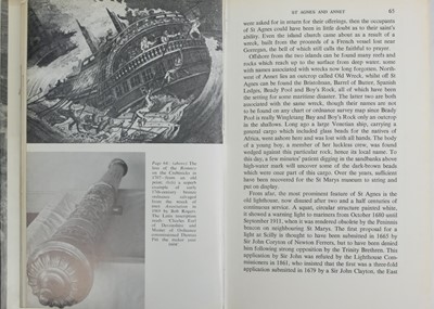Lot 19 - Cornish shipwrecks and rescue.