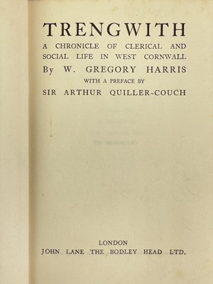 Lot 54 - (Cornish history and topography)