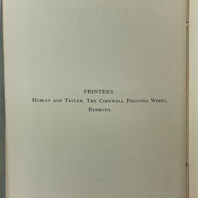 Lot 23 - [THURSTAN, Peter]