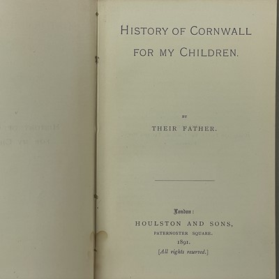 Lot 23 - [THURSTAN, Peter]