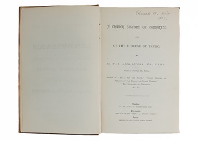 Lot 25 - Christianity in Cornwall