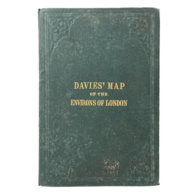 Lot 68 - 'Davies Map of the Environs of London'