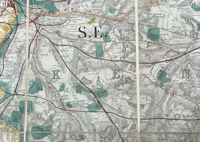 Lot 68 - 'Davies Map of the Environs of London'