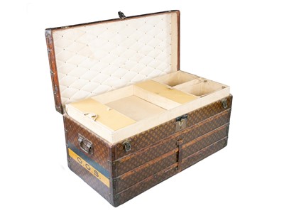 Lot 387 - Louis Vuitton - An impressive early 20th century trunk.