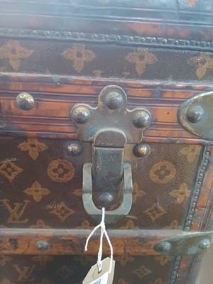 Lot 387 - Louis Vuitton - An impressive early 20th century trunk.