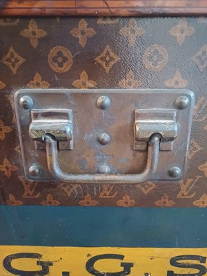 Lot 387 - Louis Vuitton - An impressive early 20th century trunk.