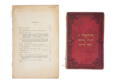 Lot 72 - The History of China Clay.