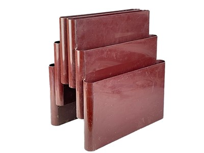 Lot 20 - A Kartell Milano magazine rack model 4675 designed by Giotto Stoppino (1926-2011)
