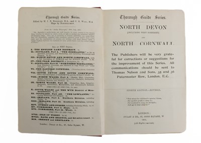 Lot 73 - Late 19th and early 20th century tour guides.