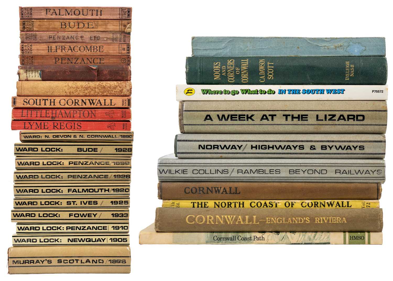 Lot 79 - Guides on Cornwall and Devon.