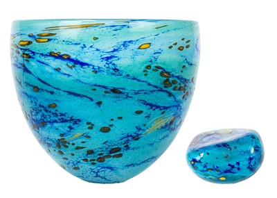 Lot 28 - Peter Layton (1940) Studio glass bowl.