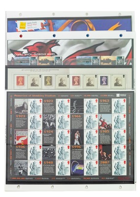 Lot 311 - GB Decimal Mint (face value £202) Smiler Sheets (x8) all of 1st class stamps