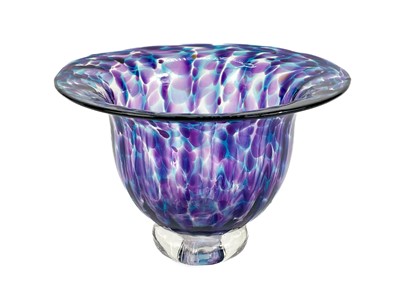 Lot 16 - Jane Gilchrist studio glass dish.